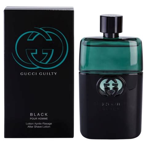 gucci black for men|gucci black guilty after shave.